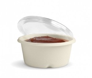 60ML PET SUGARCANE BIOCUP SAUCE LID