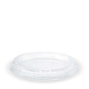 Takeaway Containers: 60-280ml Flat Clear BioCup Lid