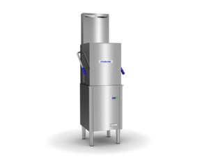 High Efficiency Compact Passthrough Dishwasher