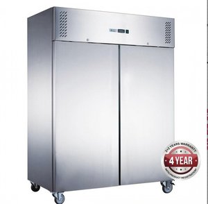 Commercial Fridges: Double Door Upright Fridge - XURC1200SFV