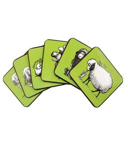 Tea Time Sheep Coasters