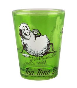 Tea Time Sheep Shot Glass