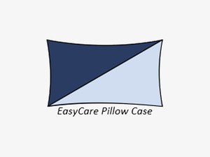Navy & Light Blue Reversible Care Pillow Cases Cairnscorp