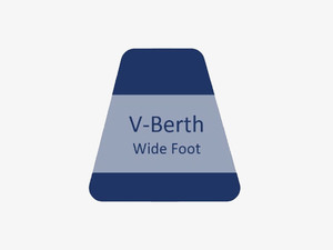 V-Berth Wide Foot Solutions cairnscorp