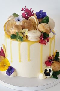 Kids Cakes: Summer & Profiterole cake