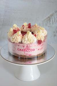 Corporate Cakes: Raspberry and White Chocolate Cheesecake *NAG