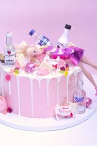 Drunk Barbie Cake