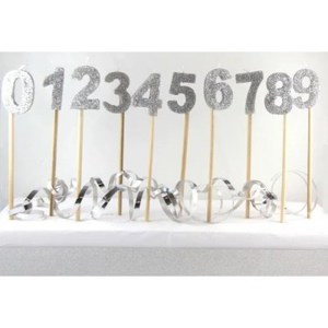 Numeral candles