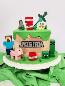 Minecraft Cake