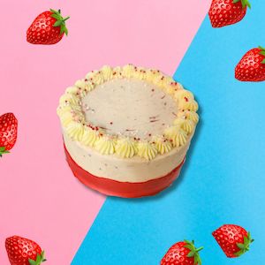 Cakes 2 Days Notice: Strawberry Vanilla Cake (Pre-Order)
