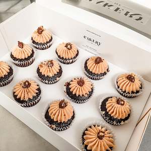 Ready Today Tomorrow: Hazelnut Chocolate Mini Cupcakes