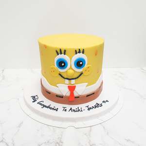 Character Theme Cake: Spongebob theme cake