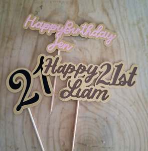 Products: Bespoke cake topper