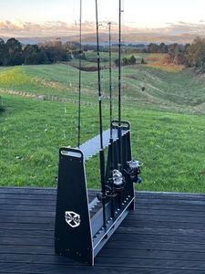 Shield Calibre Composites New Zealand: 32 Rod Free Standing Rod Rack