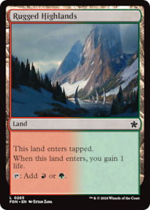 MTG Single: Rugged Highlands [Foundations]
