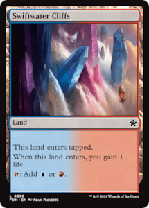 MTG Single: Swiftwater Cliffs [Foundations]