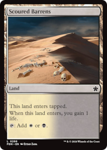 MTG Single: Scoured Barrens [Foundations]