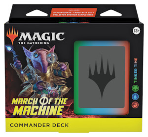 Mtg Commander Pre Cons: March of the Machine Commander Deck - Tinker Time
