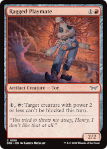 Play Mats: Ragged Playmate [Duskmourn: House of Horror]