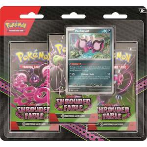 Pokemon Tcg: Scarlet & Violet: Shrouded Fable 3-Pack Blister