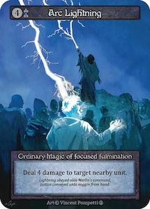 Sorcery Singles In Stock: Arc Lightning [Arthurian Legends]