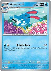 Pokemon Singles In Stock: Azumarill (034/142) [Scarlet & Violet: Stellar Crown]