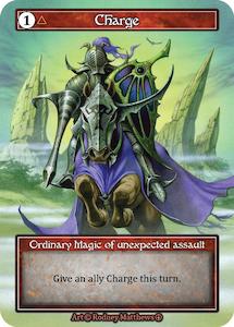 Sorcery Singles In Stock: Charge (Foil) [Arthurian Legends]