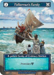 Fisherman's Family (Foil) - Arthurian Legends Foil