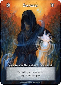 Fresh Sorcery Singles: Sorcerer (Foil)  - Beta Foil