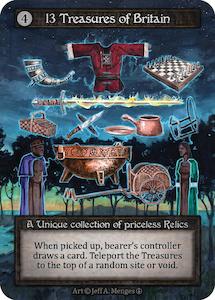 Sorcery Contested Realm Singles: 13 Treasures of Britain [Arthurian Legends]