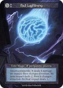 Sorcery Contested Realm Singles: Ball Lightning [Arthurian Legends]