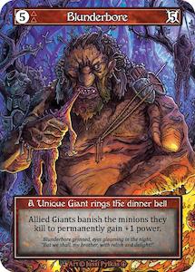 Sorcery Contested Realm Singles: Blunderbore (Foil)  - Arthurian Legends Foil