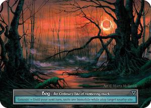 Sorcery Contested Realm Singles: Bog (Foil)  - Arthurian Legends Foil