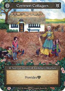 Sorcery Singles In Stock: Common Cottagers [Arthurian Legends]