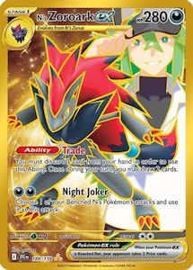 N's Zoroark ex - 189/159 189 - [SV09 Journey Together] Holofoil