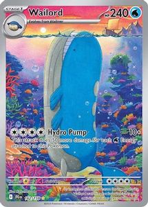 Wailord - 162/159 162 - [SV09 Journey Together] Holofoil