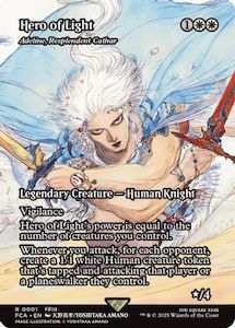 Hero of Light - Adeline, Resplendent Cathar (Showcase) (FCA-001) [FINAL FANTASY:&hellip;