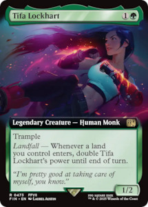 Fresh Mtg Singles: Tifa Lockhart (FIN-473) [FINAL FANTASY]: (Extended Art)