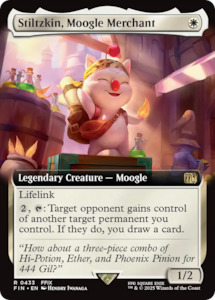 Stiltzkin, Moogle Merchant (FIN-433) [FINAL FANTASY]: (Extended Art)
