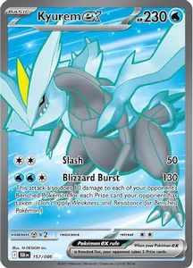 New Arrivals: Kyurem ex - 157/086 157 - [SV Black Bolt] Holofoil
