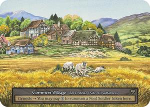 Sorcery Singles In Stock: Common Village [Arthurian Legends]