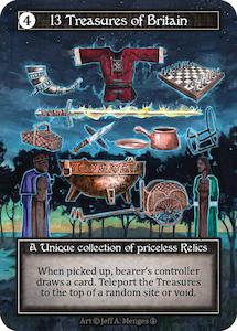 13 Treasures of Britain (Foil)  - Arthurian Legends Foil Foil