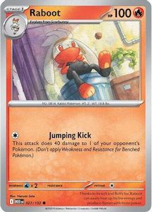Pokemon Singles: Raboot 27 - [ME01 Mega Evolution]