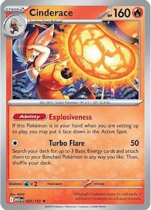 Cinderace 28 - [ME01 Mega Evolution] Holofoil