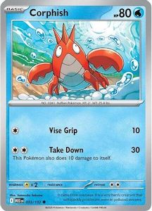 Pokemon Singles: Corphish 33 - [ME01 Mega Evolution] Reverse Holofoil