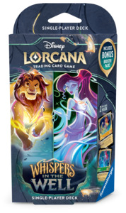 Disney Lorcana: Whispers in the Well Starter Deck Amber & Emerald