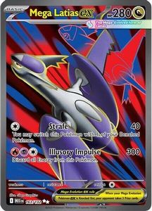 Pokemon Singles In Stock: Mega Latias ex - 163/132 163 - [ME01 Mega Evolution] Holofoil