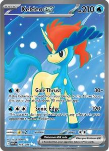 Keldeo ex - 159/086 159 - [SV White Flare] Holofoil
