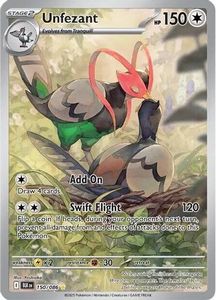 Pokemon Singles In Stock: Unfezant - 150/086 150 - [SV Black Bolt] Holofoil