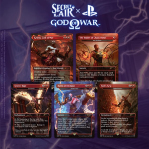 Trading Cards Magic The Gathering: Secret Lair x God of War: Greek (Non-Foil)